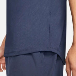 Nike Men's Dri-FIT Slam Top (Obsidian/White) -Ball Games Store nikecourt breathe slam tennis top lbB2Dn 9