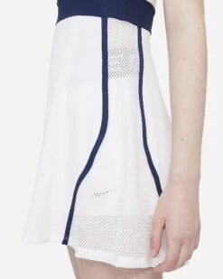 Nike Women's Dri-FIT Slam Dress (White/Binary Blue) -Ball Games Store nikecourt dri fit slam womens tennis dress tT8dbn 8fa6c518 1487 4e4d ac76 542dd12d0d72