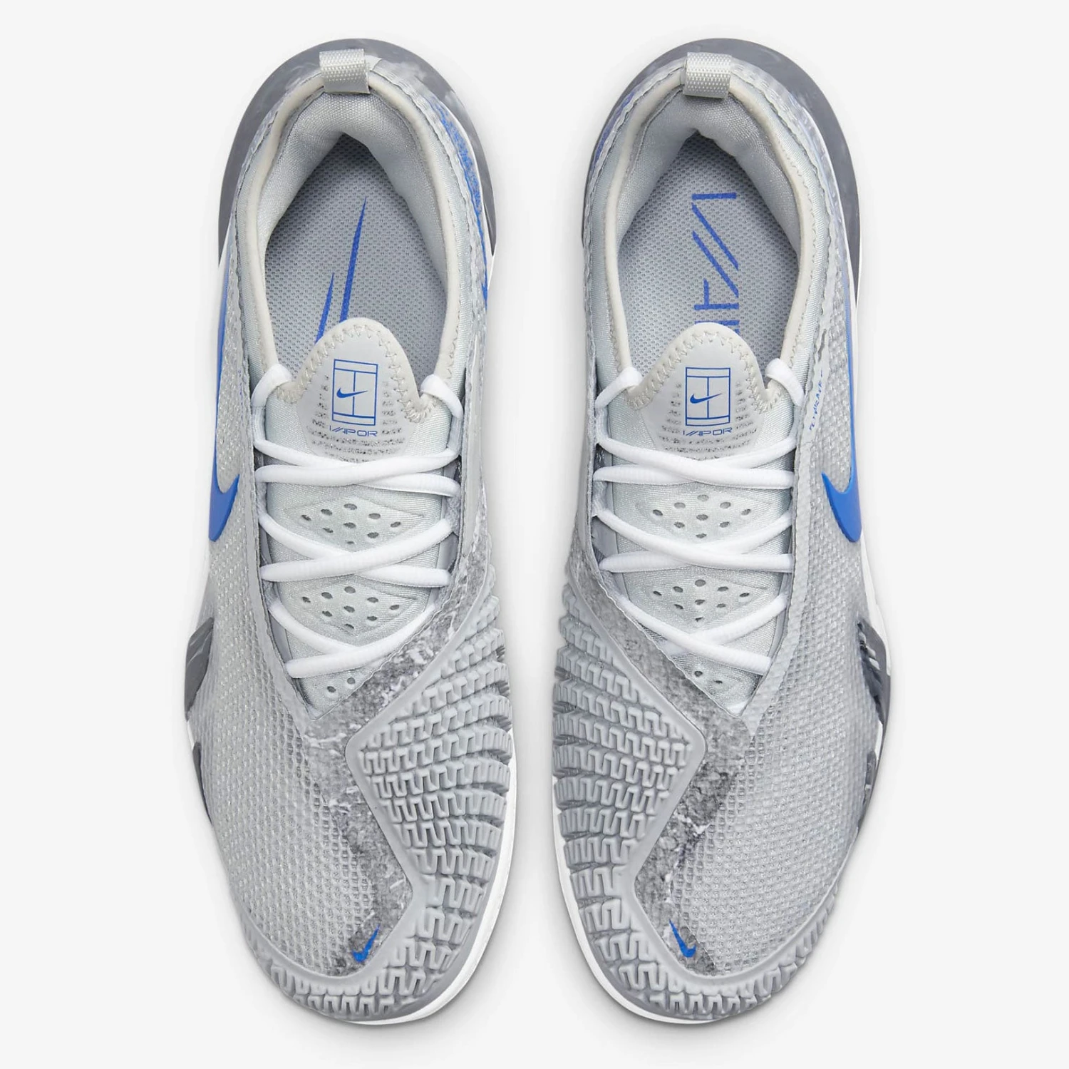 Nike React Vapor NXT Men's Tennis Shoe (Grey/Blue) 5 Nike React Vapor NXT Men's Tennis Shoe (Grey/Blue) - Image 5