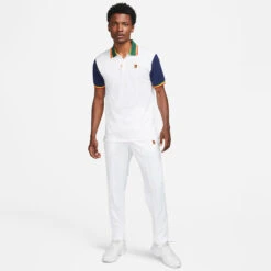 Nike Men's Heritage Suit Pant (White) -Ball Games Store nikecourt tennis trousers szHqpc 5