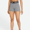 Nike Women's Pro 365 5-Inch Shorts (Grey/Black)