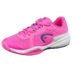 Head Sprint 3.5 Junior Tennis Shoe (Pink/Aqua)