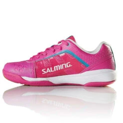 Salming Adder Women's Indoor Court Shoe (Pink) -Ball Games Store salming adder women indoor 1237076 5151 04 RacquetGuys