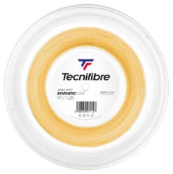 Tecnifibre Synthetic Gut 17/1.25 Tennis String Reel (Gold)