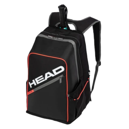 Head Tour Pickleball Backpack Paddle Bag (Black/Orange) 1 Head Tour Pickleball Backpack Paddle Bag (Black/Orange)